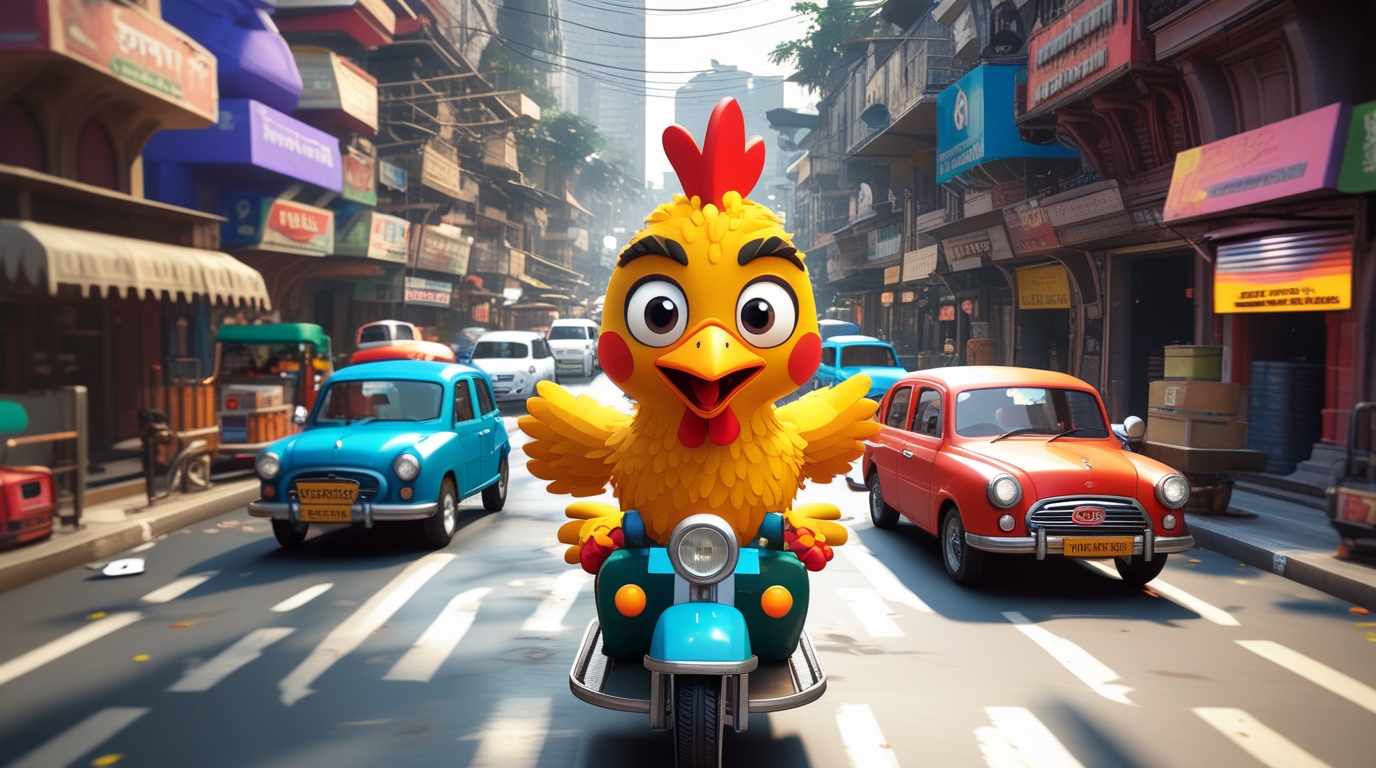 chickenhighwayrun.com Gameplay